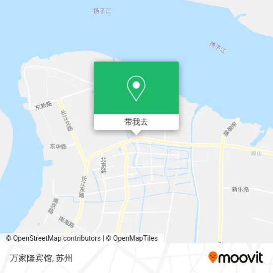 万家隆宾馆地图
