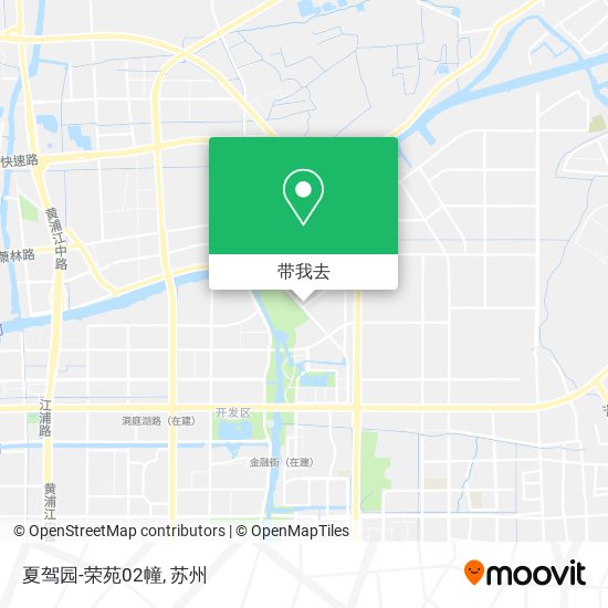 夏驾园-荣苑02幢地图