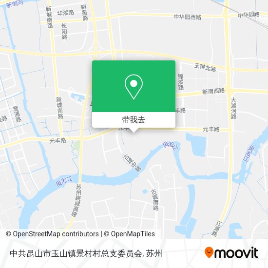 中共昆山市玉山镇景村村总支委员会地图