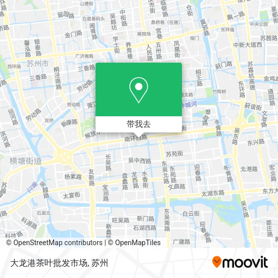 大龙港茶叶批发市场地图