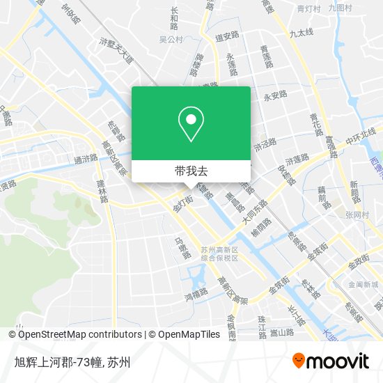 旭辉上河郡-73幢地图