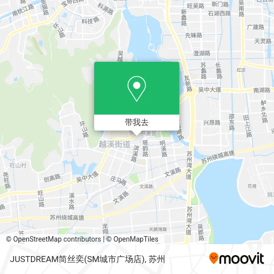 JUSTDREAM简丝奕(SM城市广场店)地图