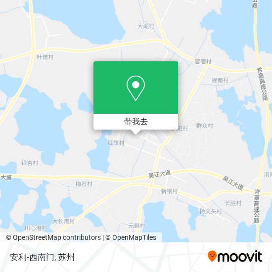 安利-西南门地图