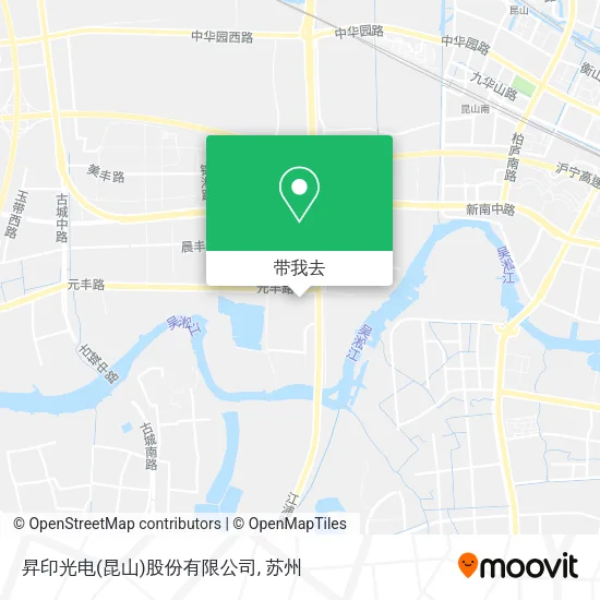 昇印光电(昆山)股份有限公司地图
