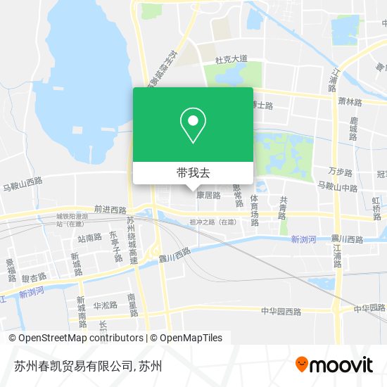 苏州春凯贸易有限公司地图