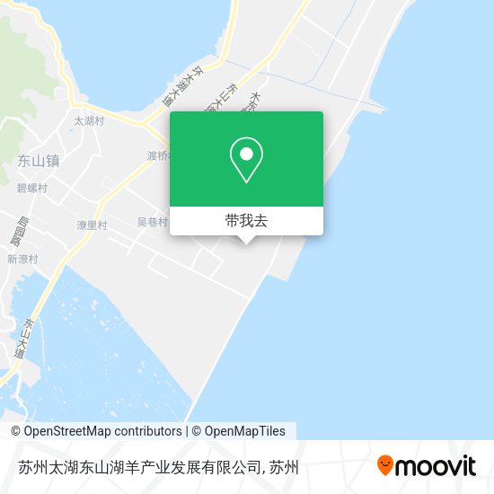 苏州太湖东山湖羊产业发展有限公司地图