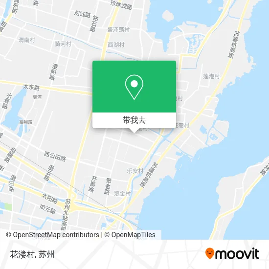花溇村地图