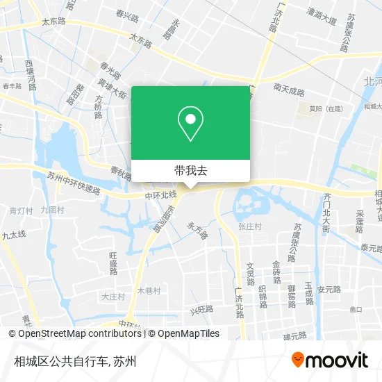 相城区公共自行车地图