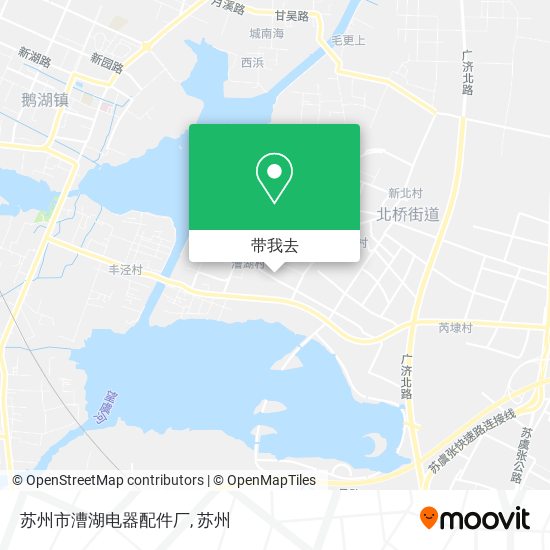 苏州市漕湖电器配件厂地图