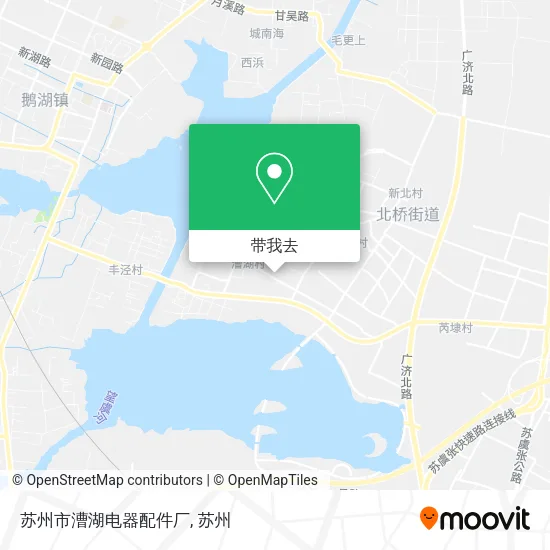 苏州市漕湖电器配件厂地图