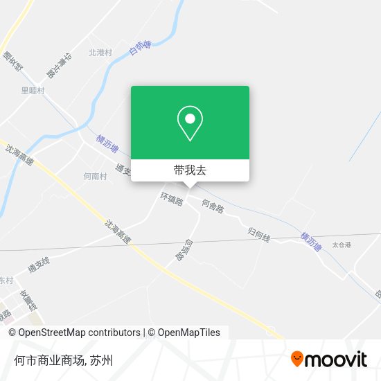 何市商业商场地图
