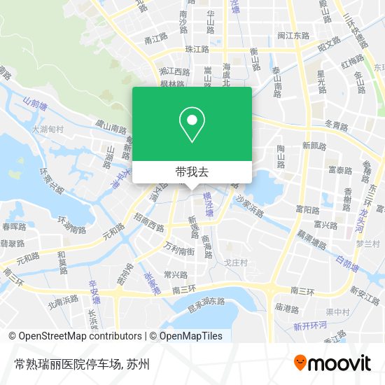 常熟瑞丽医院停车场地图