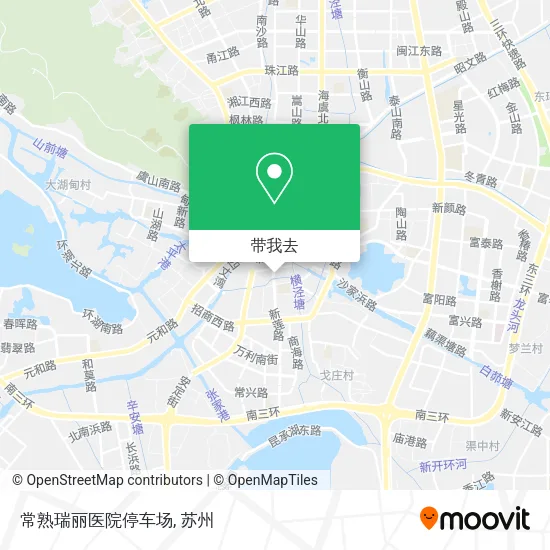 常熟瑞丽医院停车场地图