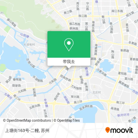 上塘街163号-二幢地图