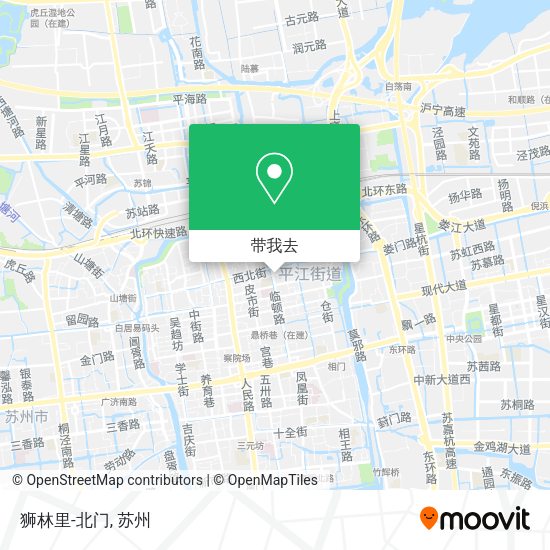 狮林里-北门地图