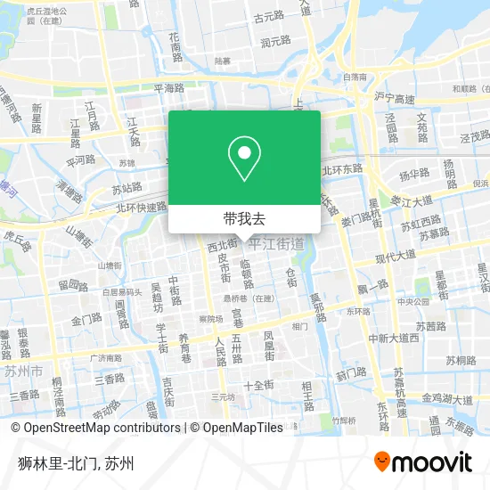 狮林里-北门地图