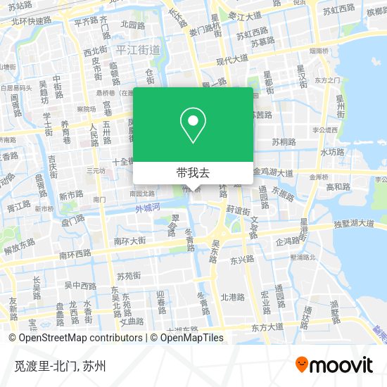 觅渡里-北门地图