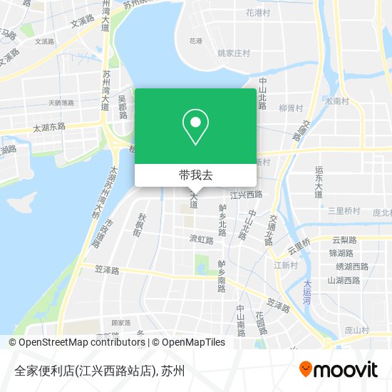 全家便利店(江兴西路站店)地图