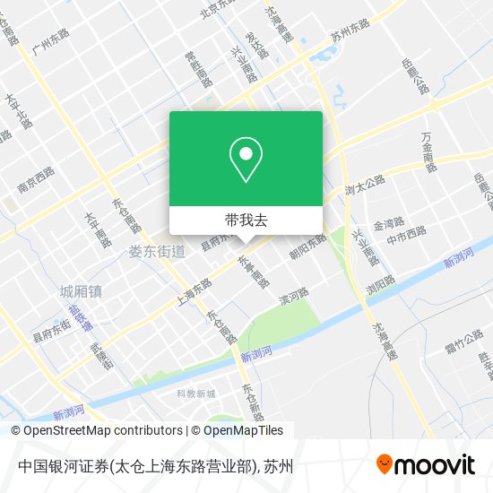 中国银河证券(太仓上海东路营业部)地图