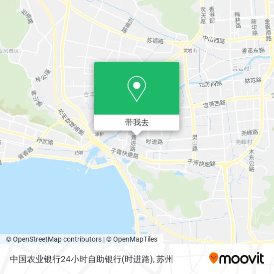 中国农业银行24小时自助银行(时进路)地图