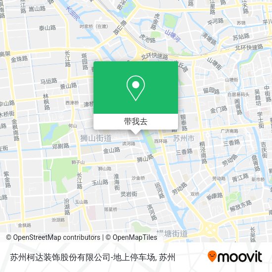 苏州柯达装饰股份有限公司-地上停车场地图