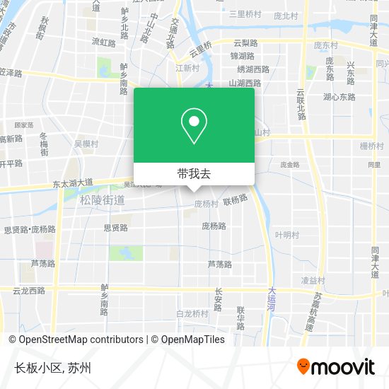 长板小区地图