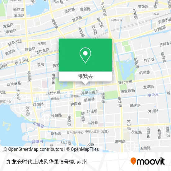 九龙仓时代上城风华里-8号楼地图