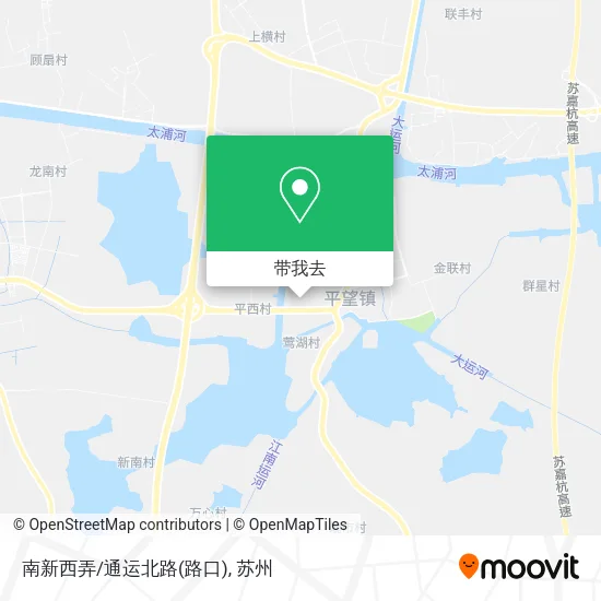 南新西弄/通运北路(路口)地图