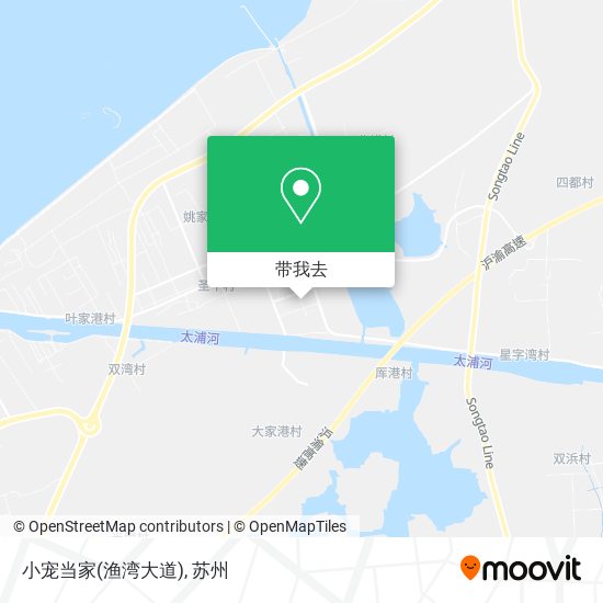 小宠当家(渔湾大道)地图