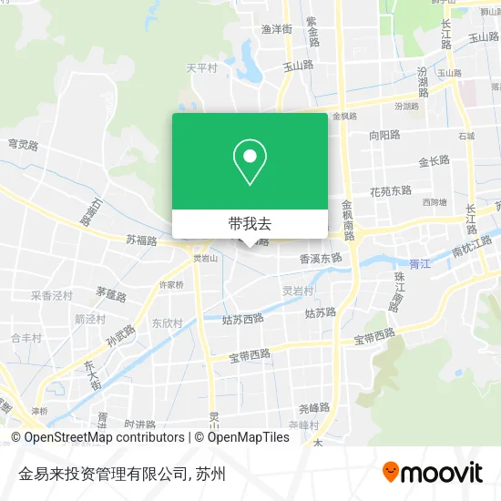 金易来投资管理有限公司地图