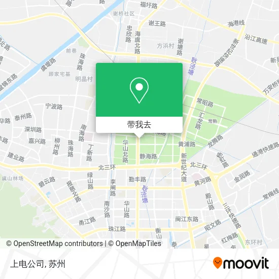 上电公司地图