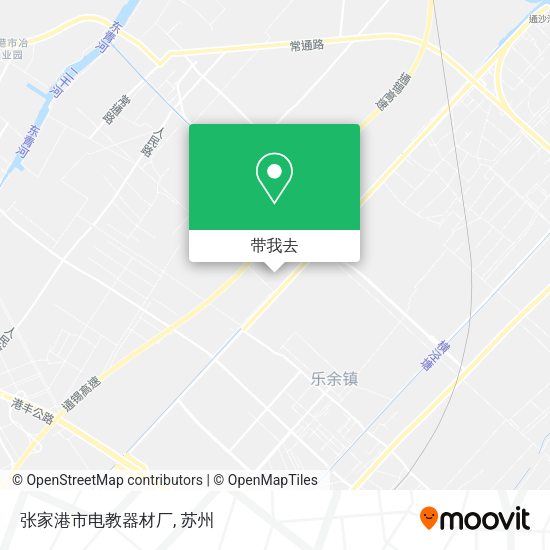 张家港市电教器材厂地图