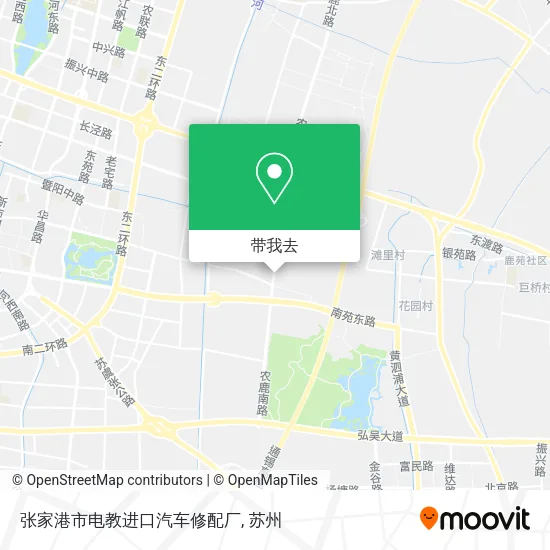 张家港市电教进口汽车修配厂地图