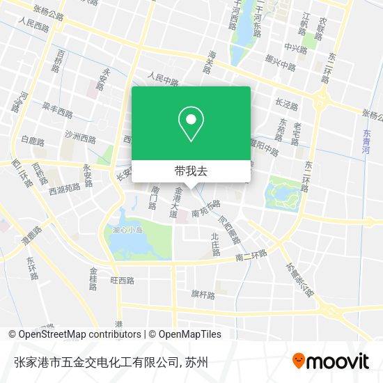 张家港市五金交电化工有限公司地图