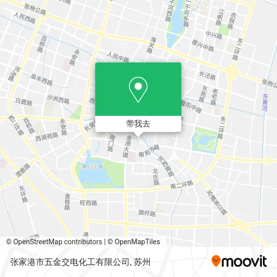 张家港市五金交电化工有限公司地图