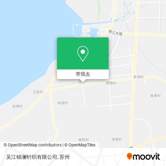 吴江锦澜针织有限公司地图