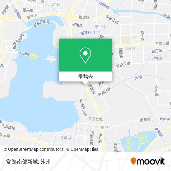 常熟南部新城地图
