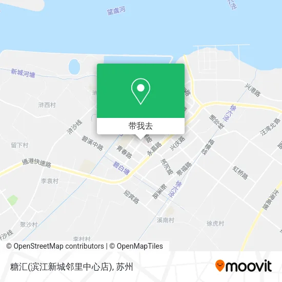 糖汇(滨江新城邻里中心店)地图