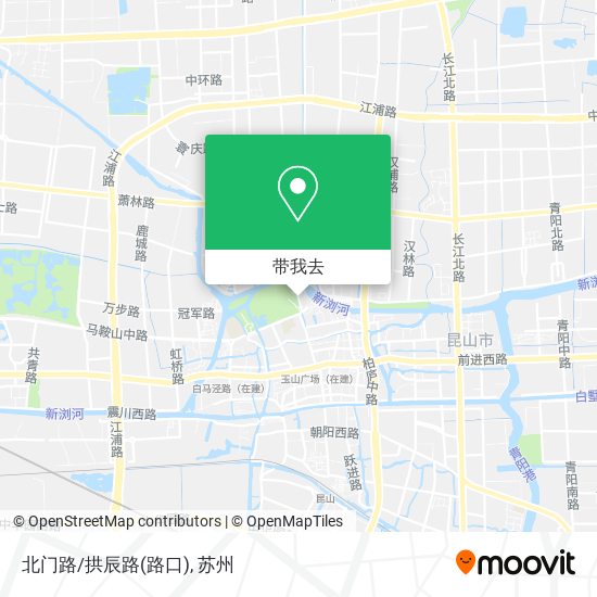 北门路/拱辰路(路口)地图