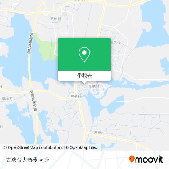 古戏台大酒楼地图