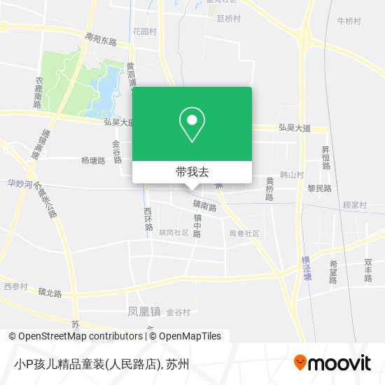 小P孩儿精品童装(人民路店)地图