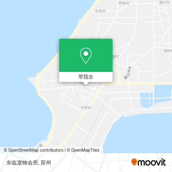 东临宠物会所地图