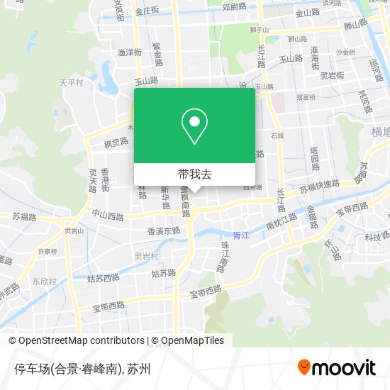 停车场(合景·睿峰南)地图