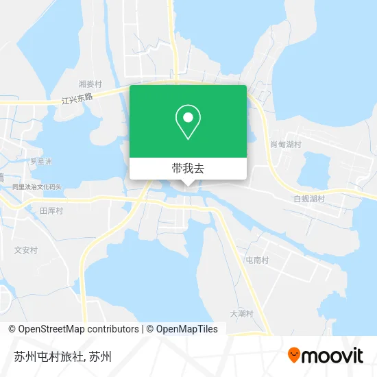 苏州屯村旅社地图