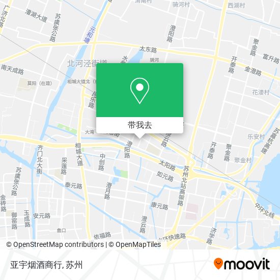 亚宇烟酒商行地图