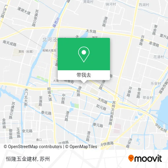 恒隆五金建材地图