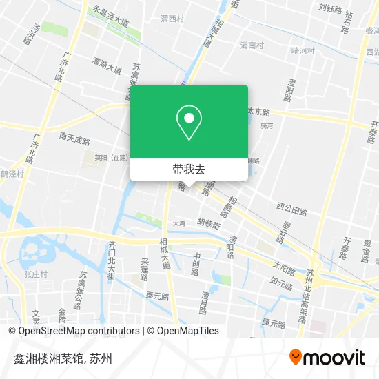 鑫湘楼湘菜馆地图