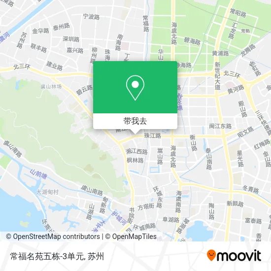 常福名苑五栋-3单元地图