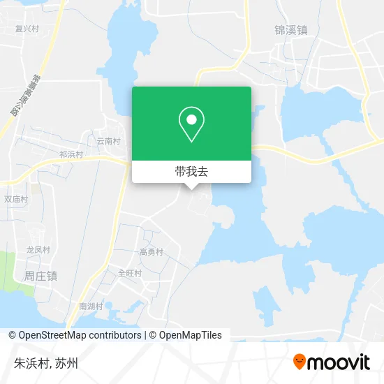朱浜村地图