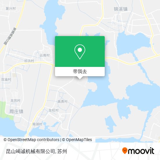 昆山竭诚机械有限公司地图